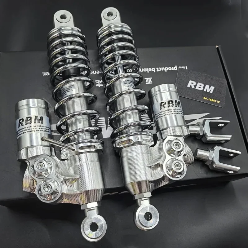 New CNC inverted rear shock absorption soft and hard adjustable super soft No. 9 Maverick straight connector for selection
New CNC inverted rear shock absorption soft and hard adjustable super soft No. 9 Maverick straight connector for selection
