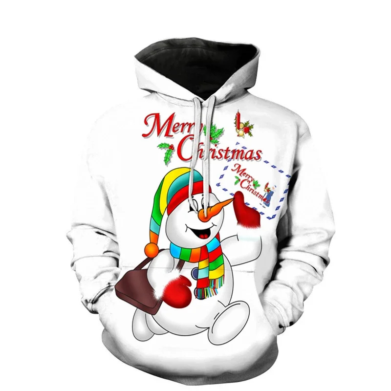 Christmas Snowman New 3D Printing Hoodies For Men Harajuku Y2k Casual Loose Men's Sweatshirt Pullover Clothes For Man Clothing
Christmas Snowman New 3D Printing Hoodies For Men Harajuku Y2k Casual Loose Men's Sweatshirt Pullover Clothes For Man Clothing