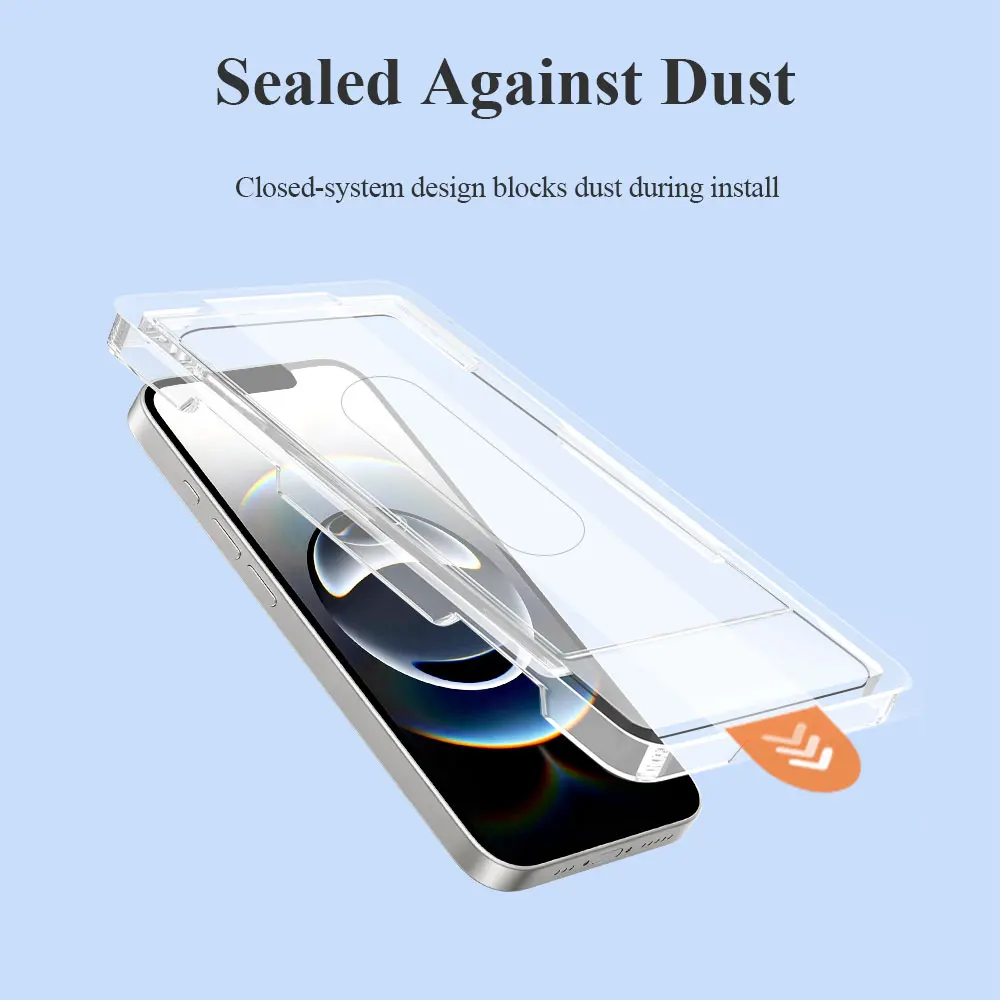 Tempered Glass for iPhone 17 16 Pro Max 17E 16E 13 14 LeReach CF Dust-free Chamber Locator Protector Film
Tempered Glass for iPhone 17 16 Pro Max 17E 16E 13 14 LeReach CF Dust-free Chamber Locator Protector Film