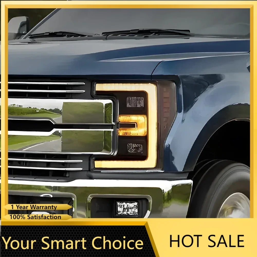 Upgraded Plug and Play Car Front Lamp For Ford F250 2017-2019 LED Auto Headlight Assembly Dynamic Projector Lens Car Accessory
Upgraded Plug and Play Car Front Lamp For Ford F250 2017-2019 LED Auto Headlight Assembly Dynamic Projector Lens Car Accessory
