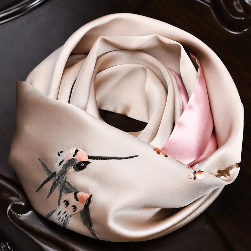 Handmade Embroidery Scarf Female Gift Mother Suzhou Cheongsam Shawl Outer Wear
Handmade Embroidery Scarf Female Gift Mother Suzhou Cheongsam Shawl Outer Wear