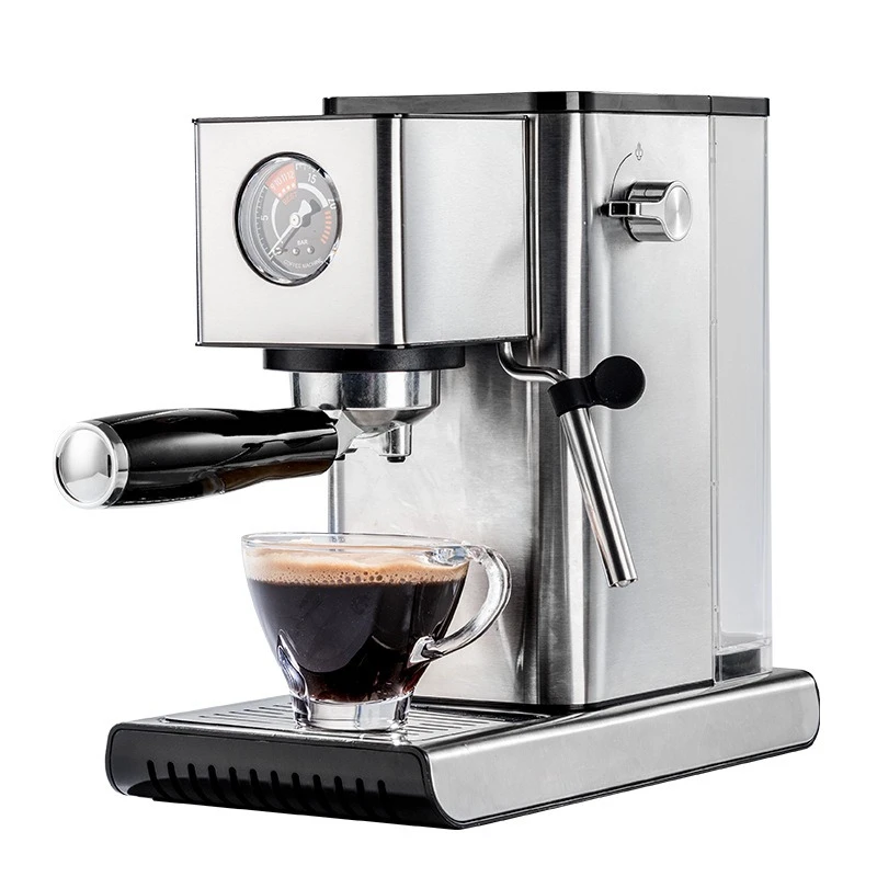 Italian semi-automatic steam milk foam stainless steel coffee machine
Italian semi-automatic steam milk foam stainless steel coffee machine