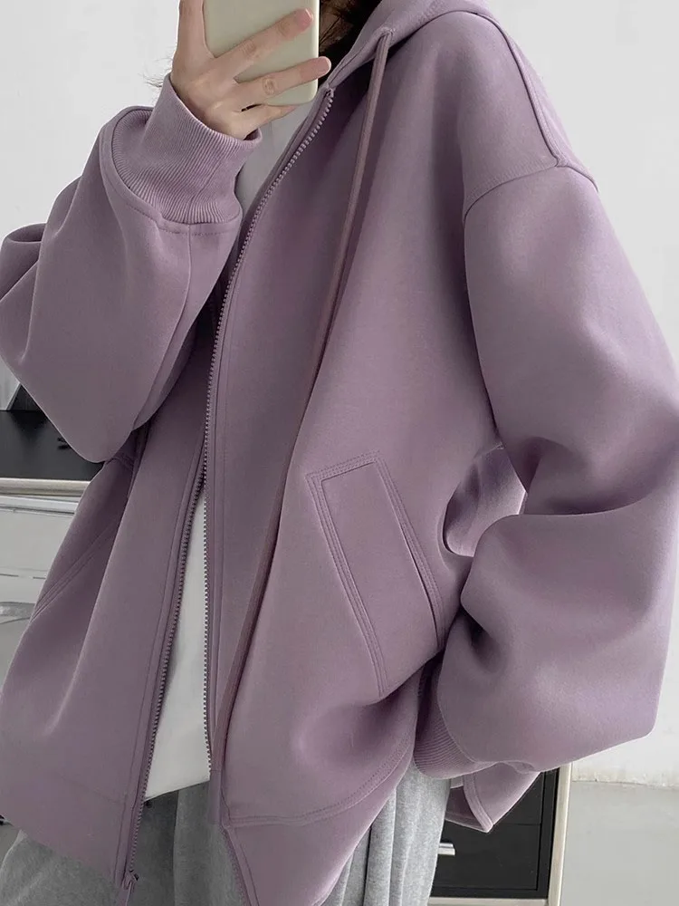 Women's Sweatshirts Hoodies Solid Loose Casual Hooded Female Tops Lady Coat Medium Length Overcoat Spring Autumn 2023
Women's Sweatshirts Hoodies Solid Loose Casual Hooded Female Tops Lady Coat Medium Length Overcoat Spring Autumn 2023