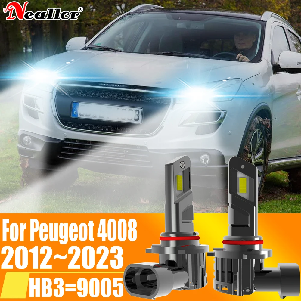 2 шт. HB3 9005 светодиодная фара Canbu автомобильная лампа высокой мощности 6000K ксеноновая белая фотолампа мотоциклетная Диодная лампа 12 В 55 Вт для Peugeot 4008 2012 ~ 2023
2 шт. HB3 9005 светодиодная фара Canbu автомобильная лампа высокой мощности 6000K ксеноновая белая фотолампа мотоциклетная Диодная лампа 12 В 55 Вт для Peugeot 4008 2012 ~ 2023