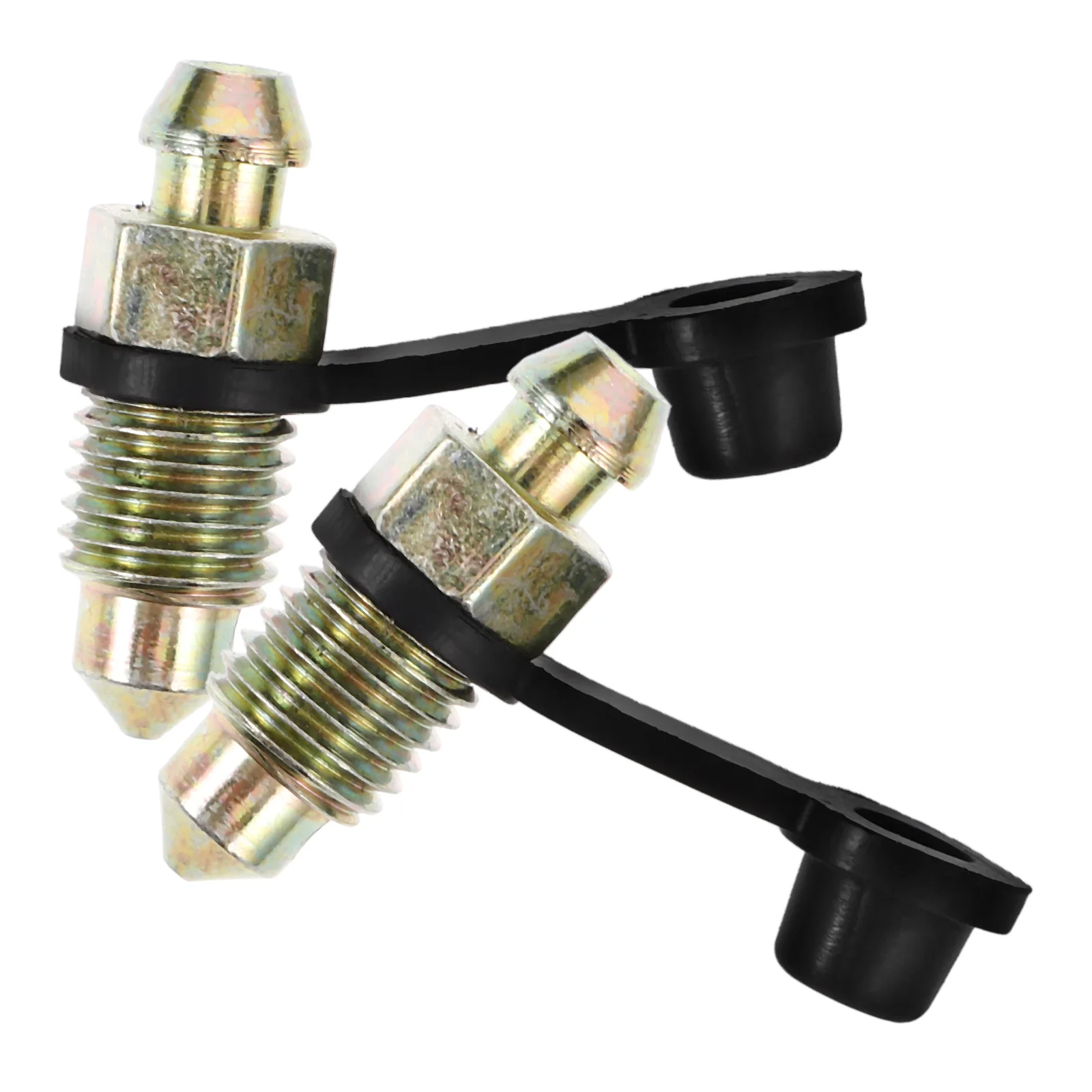 2pcs Motorcycle Screws Car Bleeder Screws with Caps Disc Brake System Steel Nipple Valve Covers Car Brake Accessories
2pcs Motorcycle Screws Car Bleeder Screws with Caps Disc Brake System Steel Nipple Valve Covers Car Brake Accessories