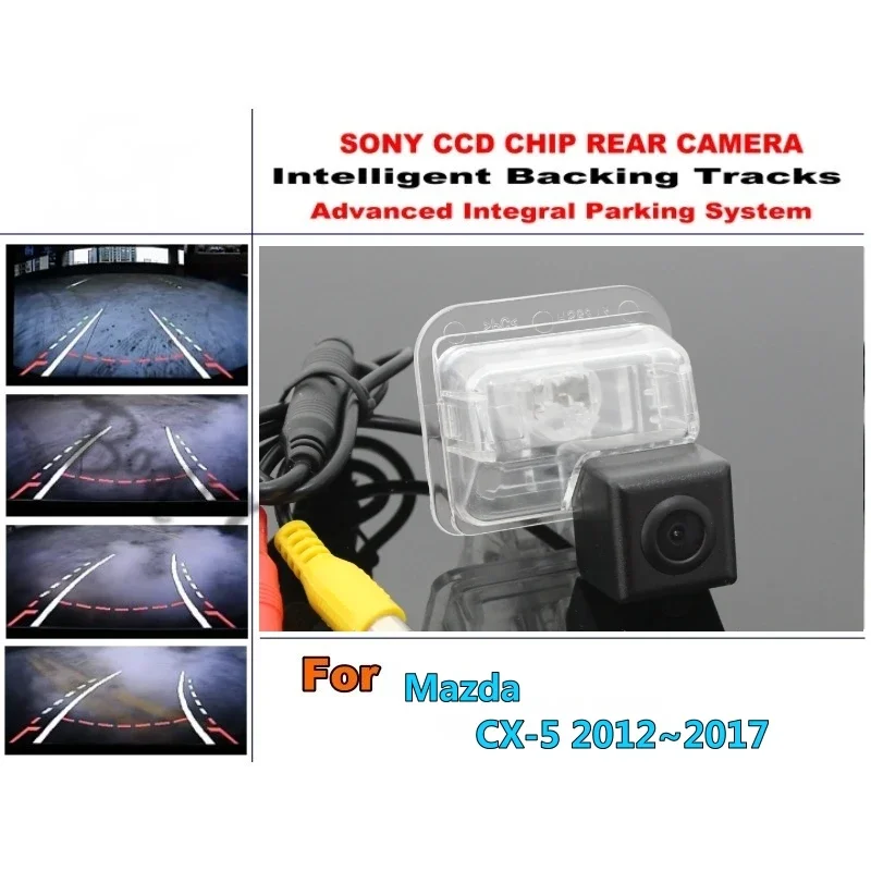 For Mazda CX-5 CX 5 CX5 2012 2013 2014 2015 2016 CCD Night Vision Intelligent Car Parking Camera with Tracks Module Rear Camera
For Mazda CX-5 CX 5 CX5 2012 2013 2014 2015 2016 CCD Night Vision Intelligent Car Parking Camera with Tracks Module Rear Camera