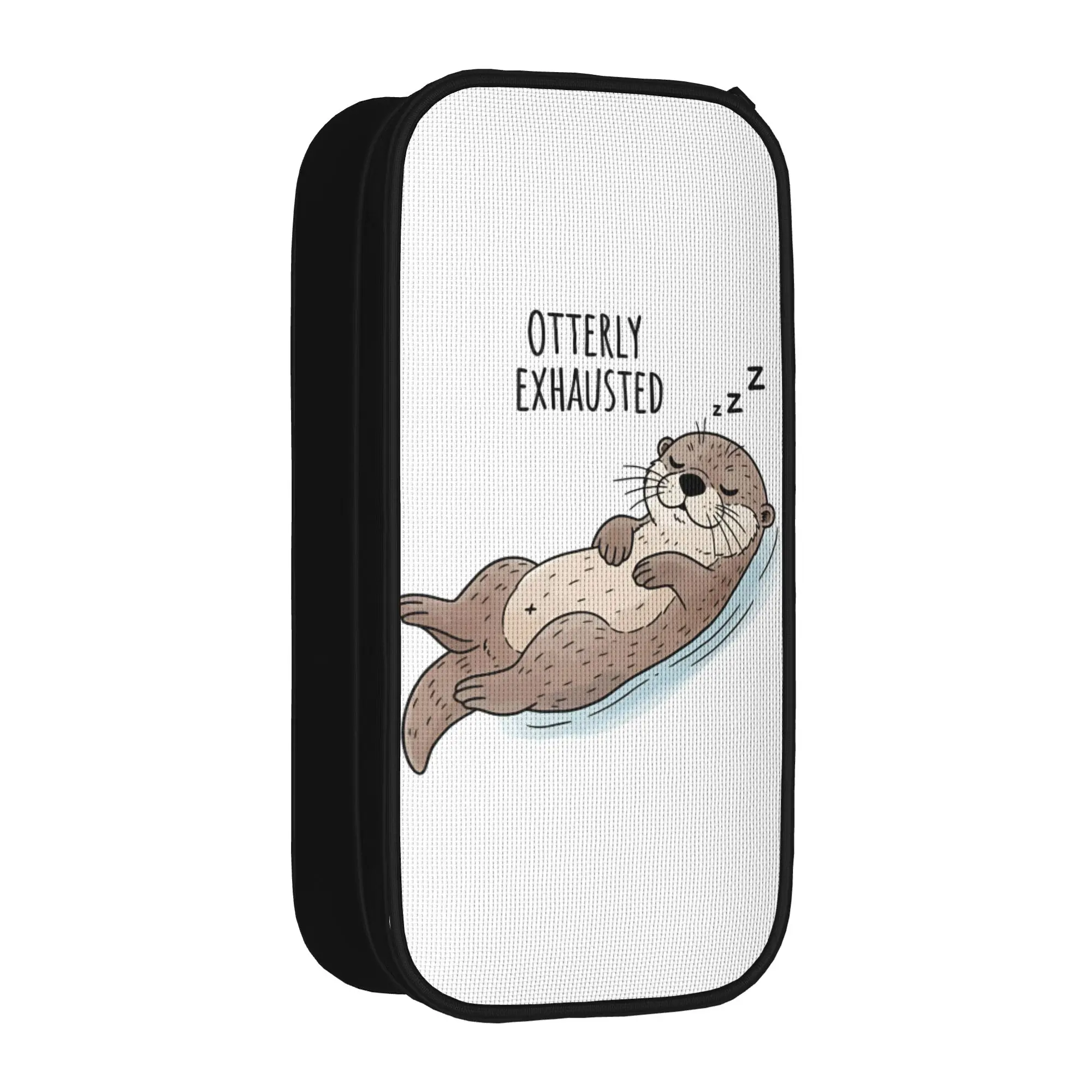 Classic Cute Otter Charm Pencil Cases Fun Pen Bag Kids Large Storage Students School Zipper Pencilcases
Classic Cute Otter Charm Pencil Cases Fun Pen Bag Kids Large Storage Students School Zipper Pencilcases