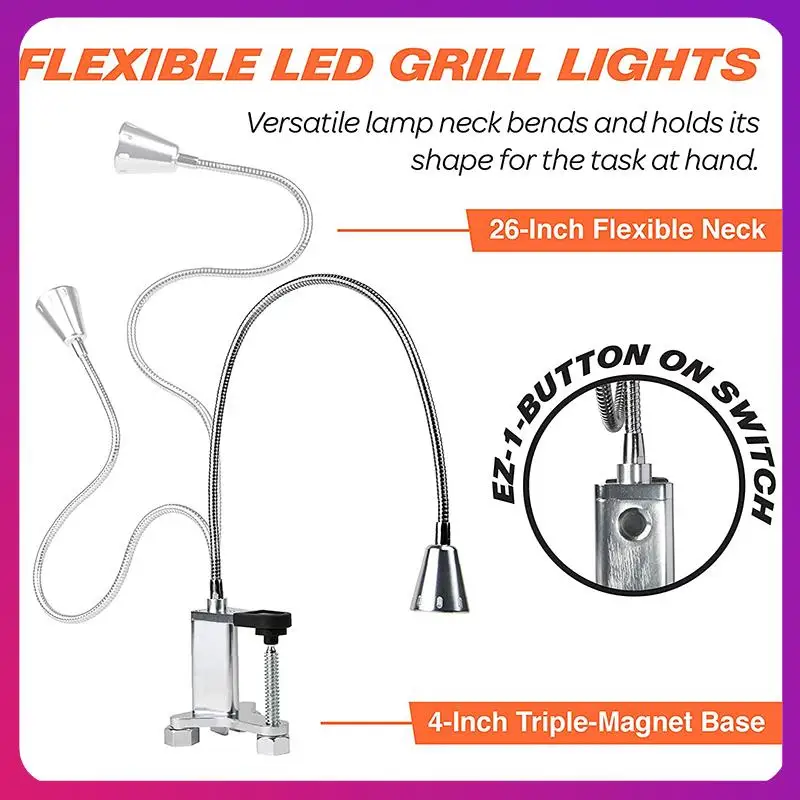 ABKL-Barbecue Lights-Barbecue Lights, Magnetic Outdoor Lights For Barbecues, Workbench Clips And Barbecue Accessories
ABKL-Barbecue Lights-Barbecue Lights, Magnetic Outdoor Lights For Barbecues, Workbench Clips And Barbecue Accessories