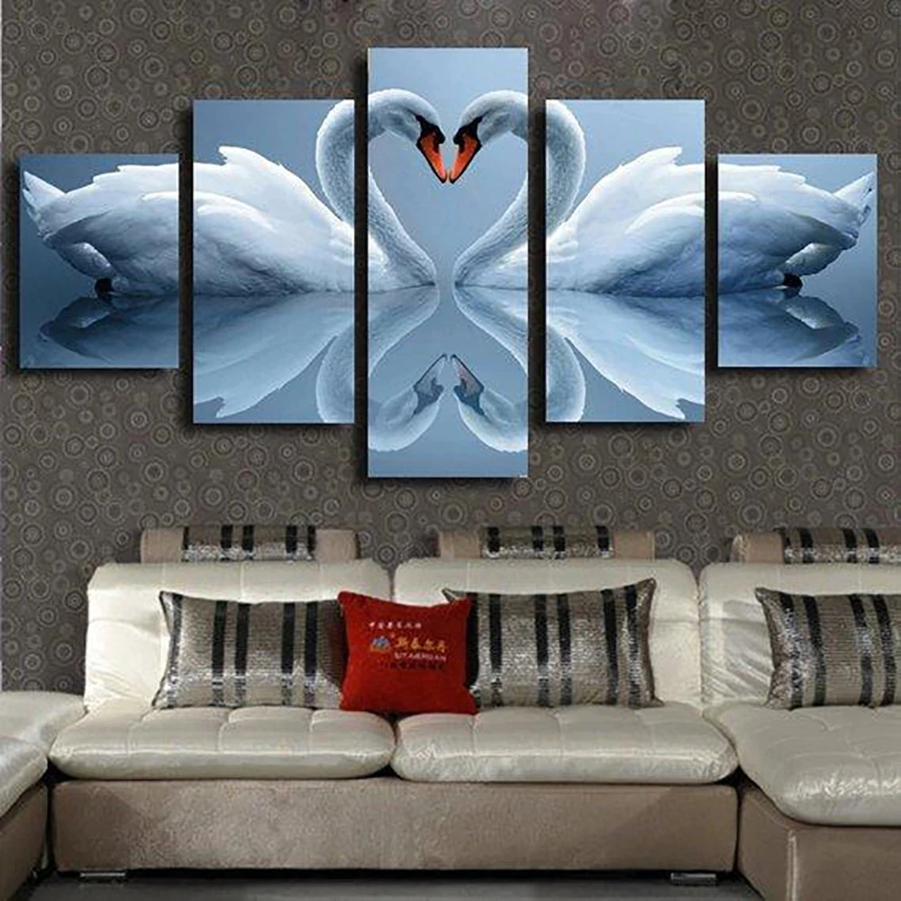 Two White Swan On The Water Diamond Painting Animals 5 Pieces Cross Stitch Embroidery Diy Full Drill Diamond Mosaic Home Decor G
Two White Swan On The Water Diamond Painting Animals 5 Pieces Cross Stitch Embroidery Diy Full Drill Diamond Mosaic Home Decor G