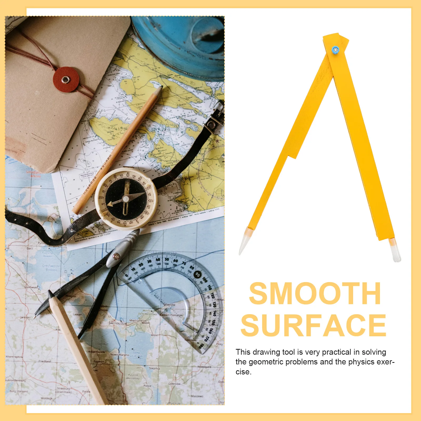 Professional Geometry Blackboard Compass Multi-Use Drawing Tool Teacher Math Learning Supply Compasses Drawing Tool
Professional Geometry Blackboard Compass Multi-Use Drawing Tool Teacher Math Learning Supply Compasses Drawing Tool