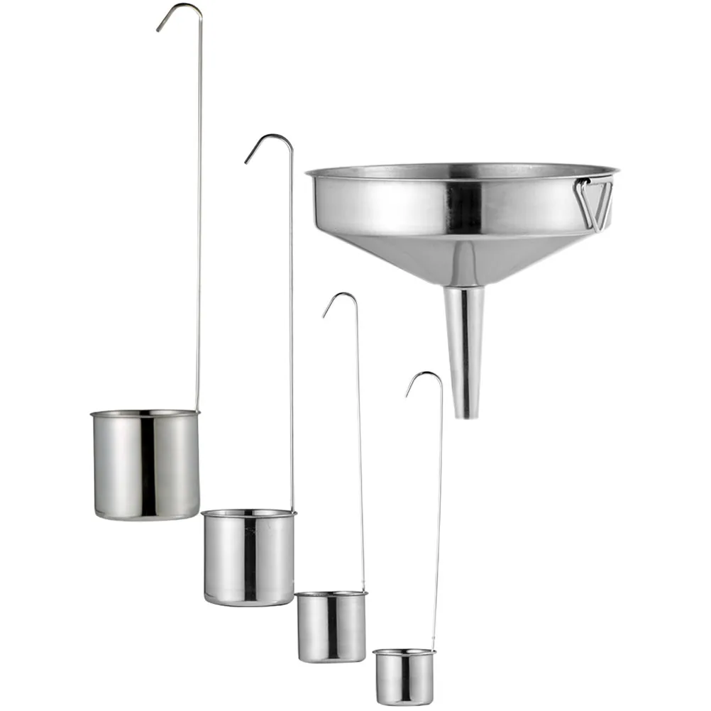 1 set 1 Set Stainless Steel Oil Funnel Wine Ladle Sauce Spoon For Juice Soy Sauce Beer Transfer Kitchen Gadgets With Detachable
1 set 1 Set Stainless Steel Oil Funnel Wine Ladle Sauce Spoon For Juice Soy Sauce Beer Transfer Kitchen Gadgets With Detachable
