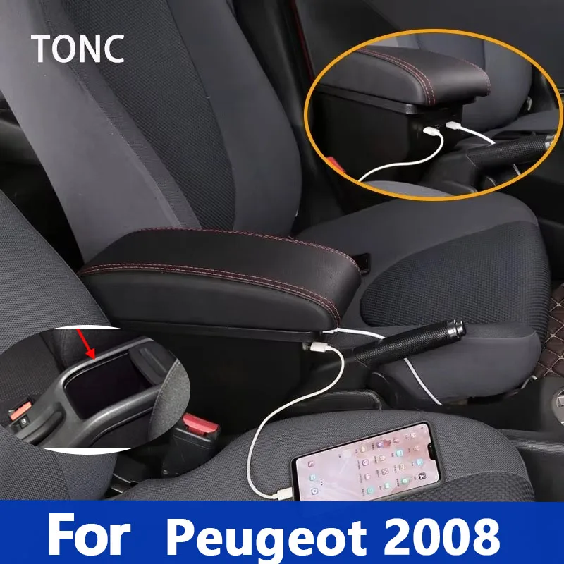 For Peugeot 2008 Armrest box Retrofit parts Interior details Center Storage box car accessories special Car Armrest Arm USB
For Peugeot 2008 Armrest box Retrofit parts Interior details Center Storage box car accessories special Car Armrest Arm USB