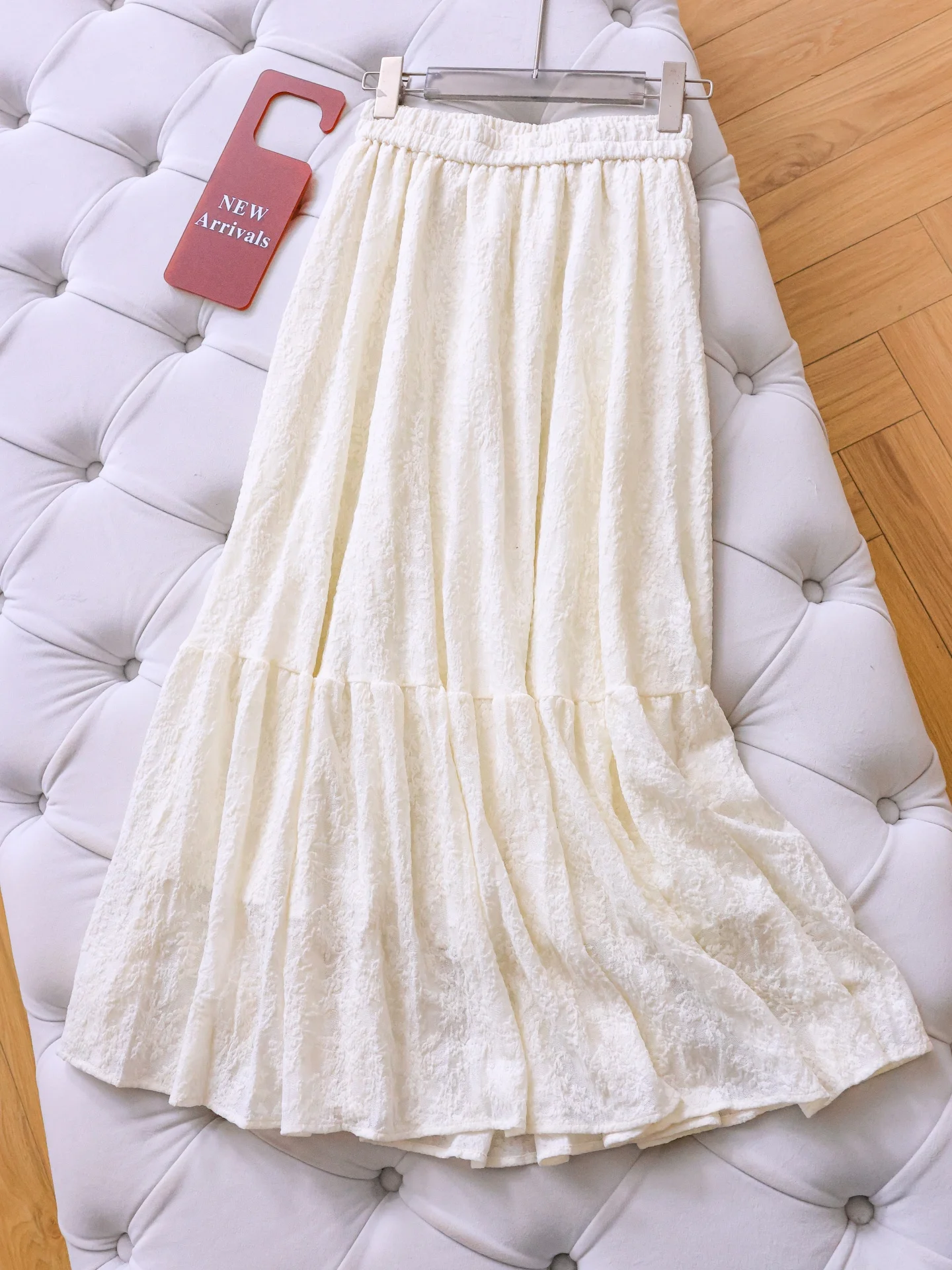 Elastic Waist Lace Skirt Textured Floral Fairy Tale Half-length Women's Skirt Cake Style Polyester Nylon A-line Skirt
Elastic Waist Lace Skirt Textured Floral Fairy Tale Half-length Women's Skirt Cake Style Polyester Nylon A-line Skirt