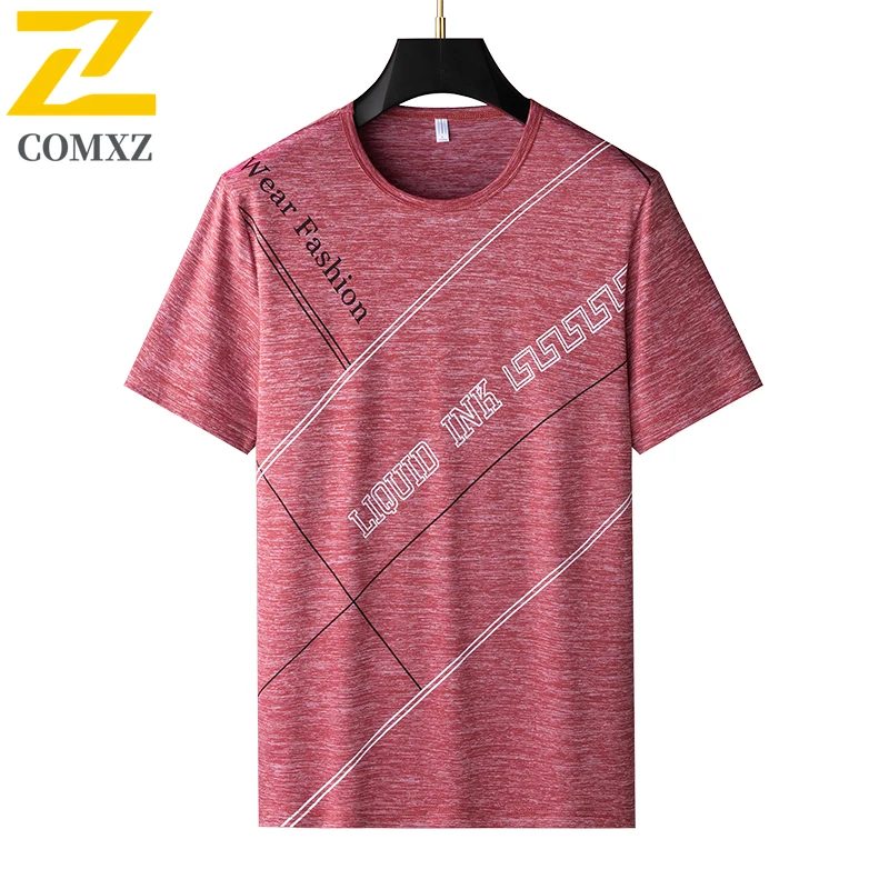 2025 New Men's T-shirt Short Sleeve Summer Ice Silk Half Sleeve Ice Sensation Trendy Round Neck Quick Drying T-shirt Top Thin
2025 New Men's T-shirt Short Sleeve Summer Ice Silk Half Sleeve Ice Sensation Trendy Round Neck Quick Drying T-shirt Top Thin