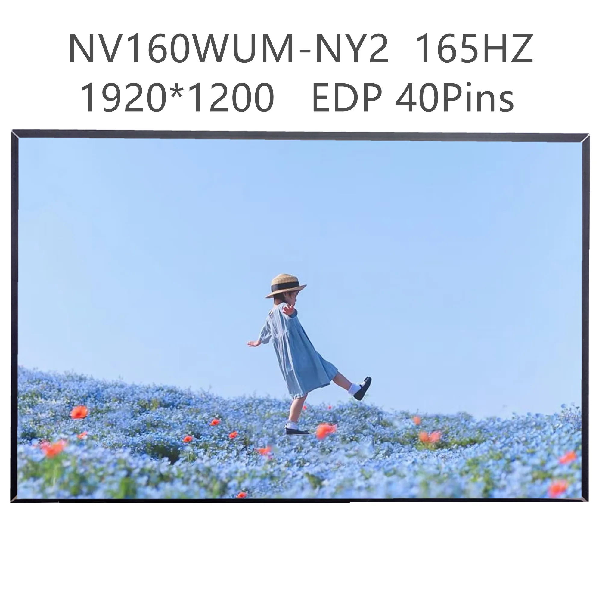 NV160WUM-NY2 V8.0 16.0'' 165Hz Laptop LCD Screen Display Panel Matrix Replacement 1920x1200 EDP 40 Pins
NV160WUM-NY2 V8.0 16.0'' 165Hz Laptop LCD Screen Display Panel Matrix Replacement 1920x1200 EDP 40 Pins