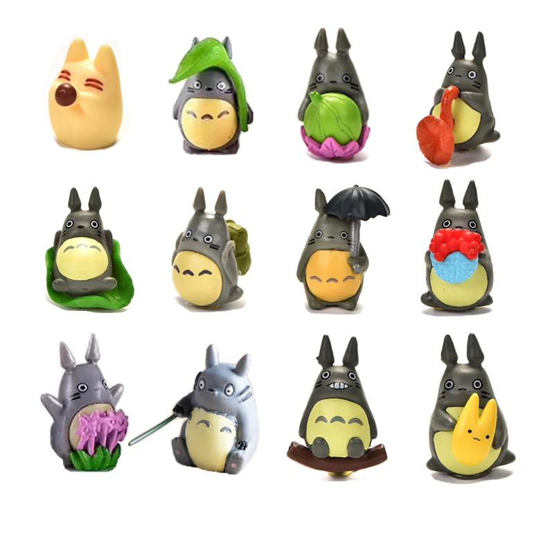 12pcs Totoro Miniature Resin Ornaments Mini Cat Craft Landscape Decoration Fairy Garden Animal Decoration
12pcs Totoro Miniature Resin Ornaments Mini Cat Craft Landscape Decoration Fairy Garden Animal Decoration