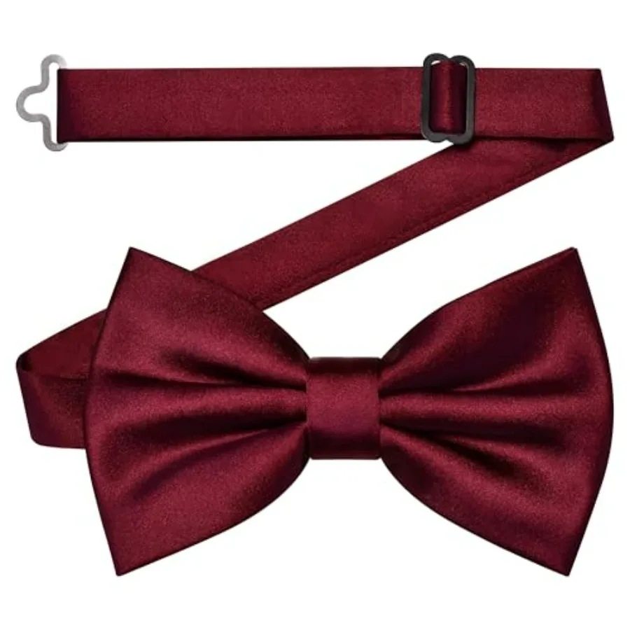 Branduce Solid Color Pre-tied Bow Tie Quality Adjustable Bowtie for Men Party Wedding
Branduce Solid Color Pre-tied Bow Tie Quality Adjustable Bowtie for Men Party Wedding