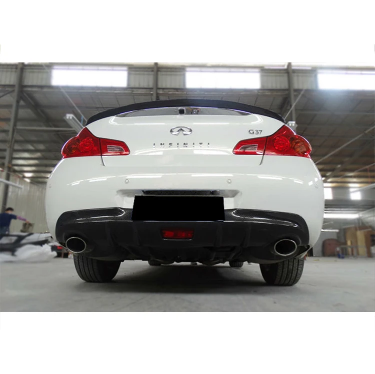 TM Style Carbon Fiber Rear Diffuser With Side Caps Body Kit Parts FORInfiniti G35 G37 Sedan
TM Style Carbon Fiber Rear Diffuser With Side Caps Body Kit Parts FORInfiniti G35 G37 Sedan