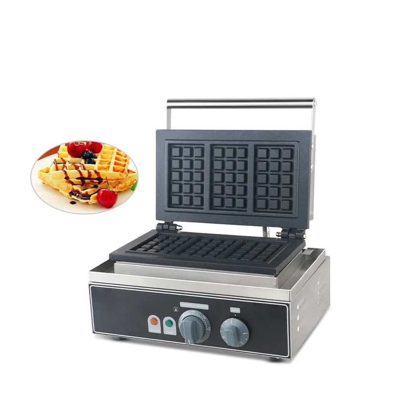 Waffle Making Machine Commercial Egg Waffle Maker 3 Section Enamel Plate
Waffle Making Machine Commercial Egg Waffle Maker 3 Section Enamel Plate