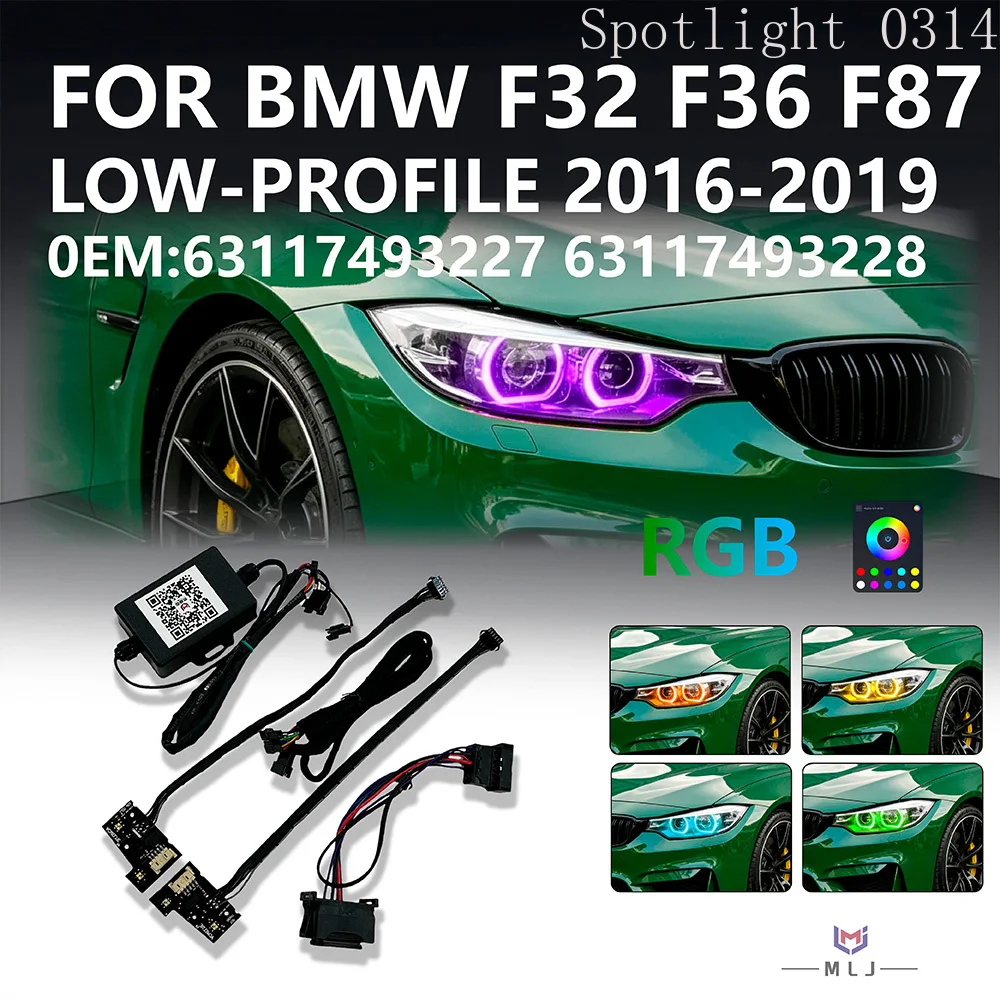 DRL RGB For BMW 2016-2019 F32 F36 Headlight 63117943227 63117943228 Low Configuration Plug and Play Internal Wiring Harness
DRL RGB For BMW 2016-2019 F32 F36 Headlight 63117943227 63117943228 Low Configuration Plug and Play Internal Wiring Harness