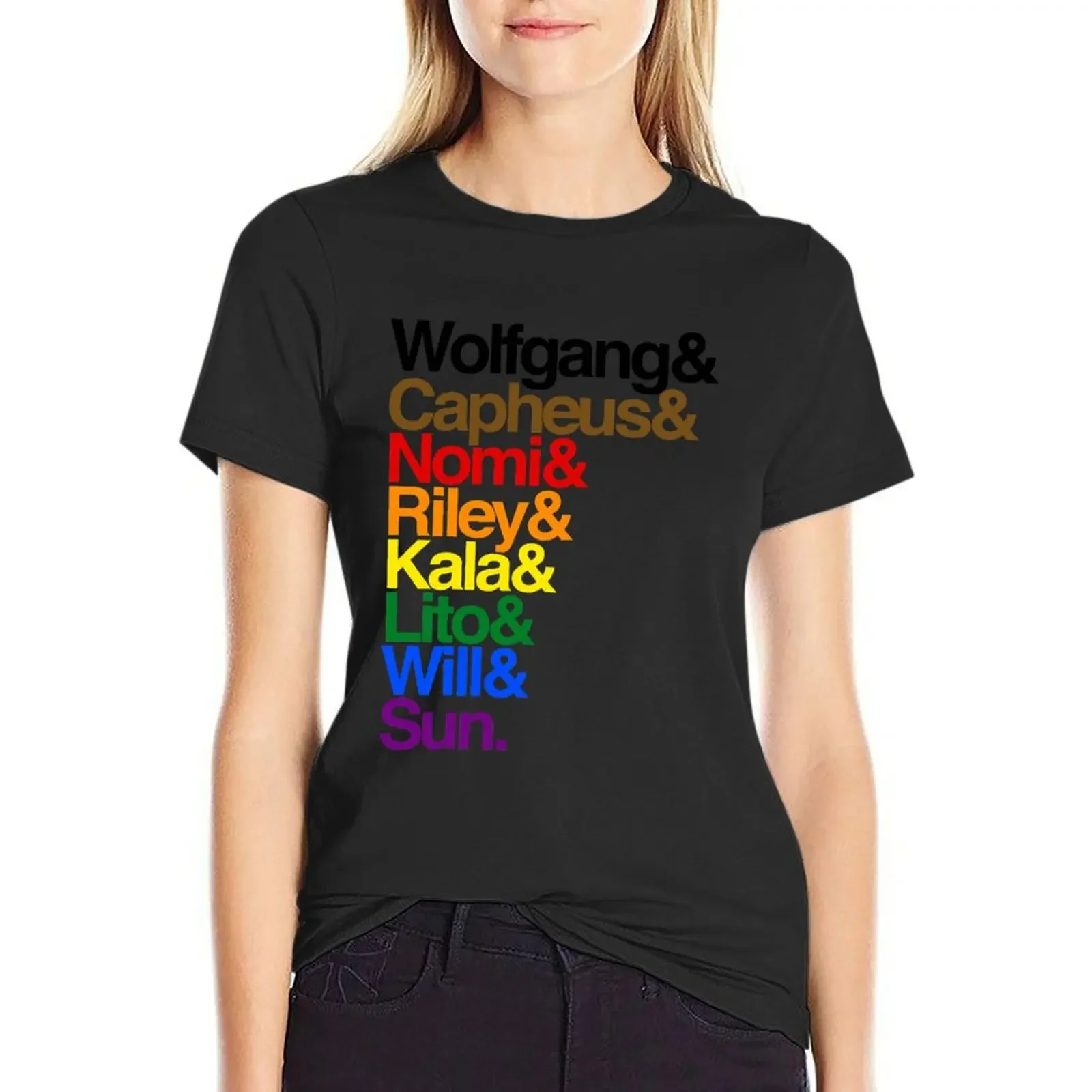 sense8 - pride colors T-Shirt cute clothes summer clothes customs design your own Women tops
sense8 - pride colors T-Shirt cute clothes summer clothes customs design your own Women tops