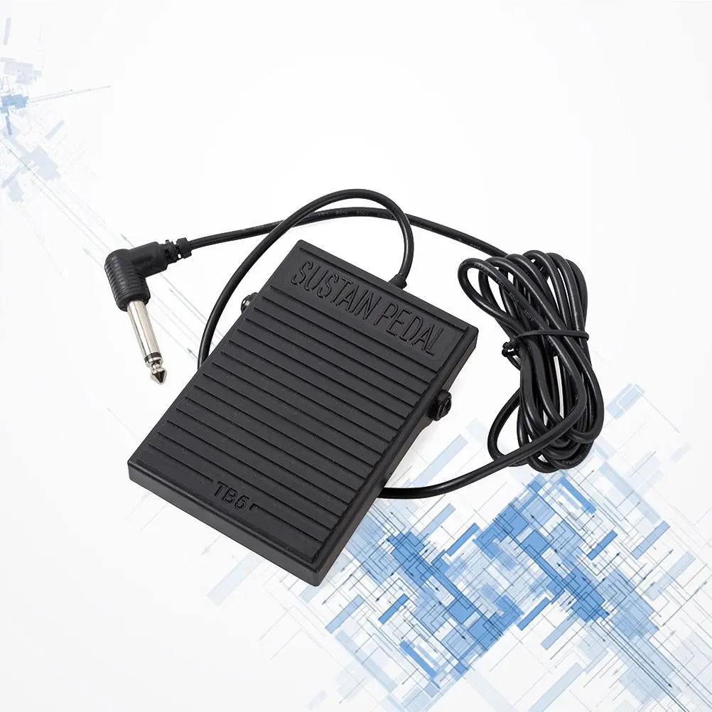 Universal Black Sustain Pedal Sturdy Non-Latching Foot Controller for Electronic Piano Keyboard Accessories Sustain Pedal
Universal Black Sustain Pedal Sturdy Non-Latching Foot Controller for Electronic Piano Keyboard Accessories Sustain Pedal
