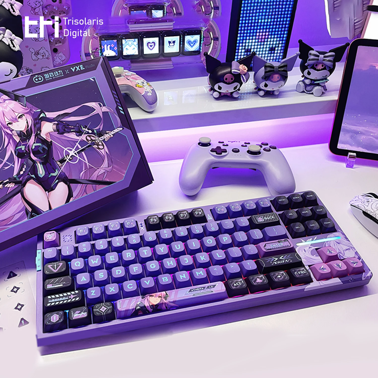 VGN V87/V87pro Tri-Mode Mechanical Keyboard Connection Customized Mechanical Esports Chip Ergonomic Structure Hot Plug Keyboard
VGN V87/V87pro Tri-Mode Mechanical Keyboard Connection Customized Mechanical Esports Chip Ergonomic Structure Hot Plug Keyboard