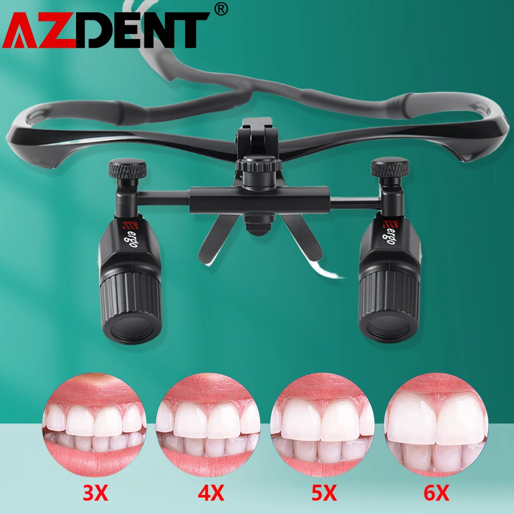 1Pcs Azdent Dental Medical Loupes Magnifier Family Medical Laboratory 3.0x 4.0X 5.0x 6.0x Dentistry Tools Dentist Necessary
1Pcs Azdent Dental Medical Loupes Magnifier Family Medical Laboratory 3.0x 4.0X 5.0x 6.0x Dentistry Tools Dentist Necessary