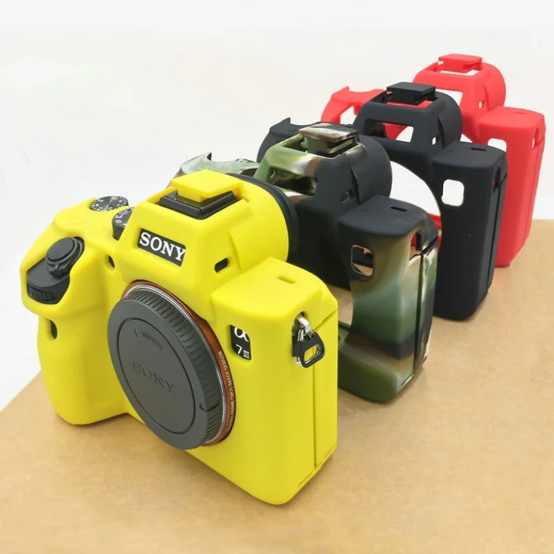 For Sony A73 a7rm3 a7r3 a7miii A7III camera cover silicone case protective soft leather
For Sony A73 a7rm3 a7r3 a7miii A7III camera cover silicone case protective soft leather