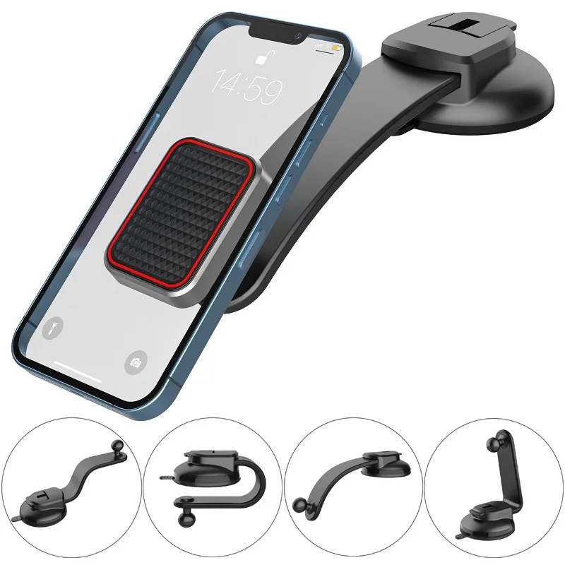 Suction Cup Car Phone Holder Adjustable Car Magnetic Phone Bracket for Dashboard Windshield Magnet Car Mount for iPhone Samsung
Suction Cup Car Phone Holder Adjustable Car Magnetic Phone Bracket for Dashboard Windshield Magnet Car Mount for iPhone Samsung