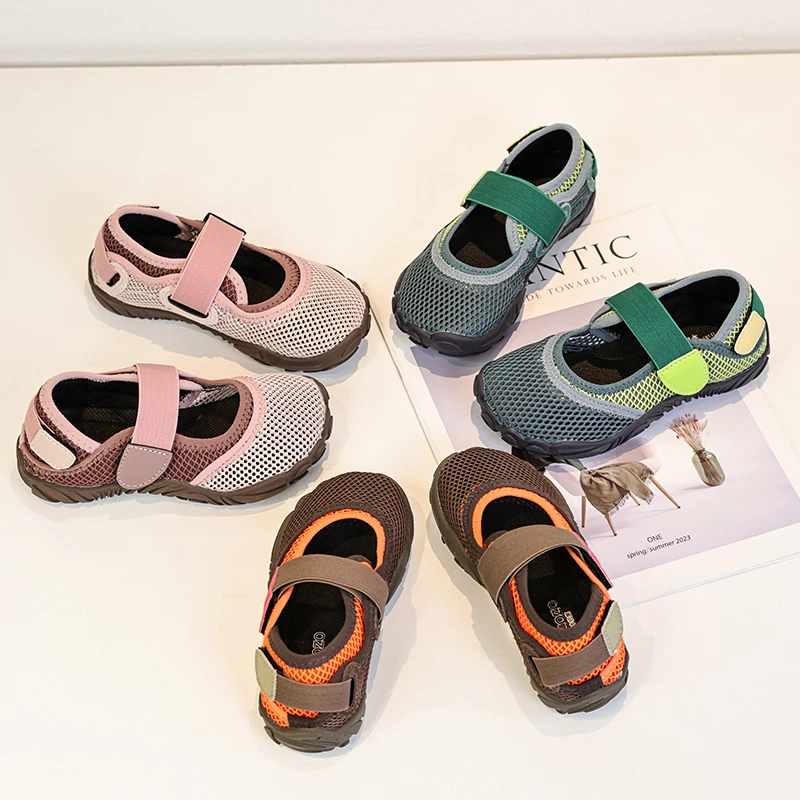 Summer children's barefoot shoes mesh breathable sneakers colorful children's sneakers non-slip unisex sports casual shoes for b
Summer children's barefoot shoes mesh breathable sneakers colorful children's sneakers non-slip unisex sports casual shoes for b