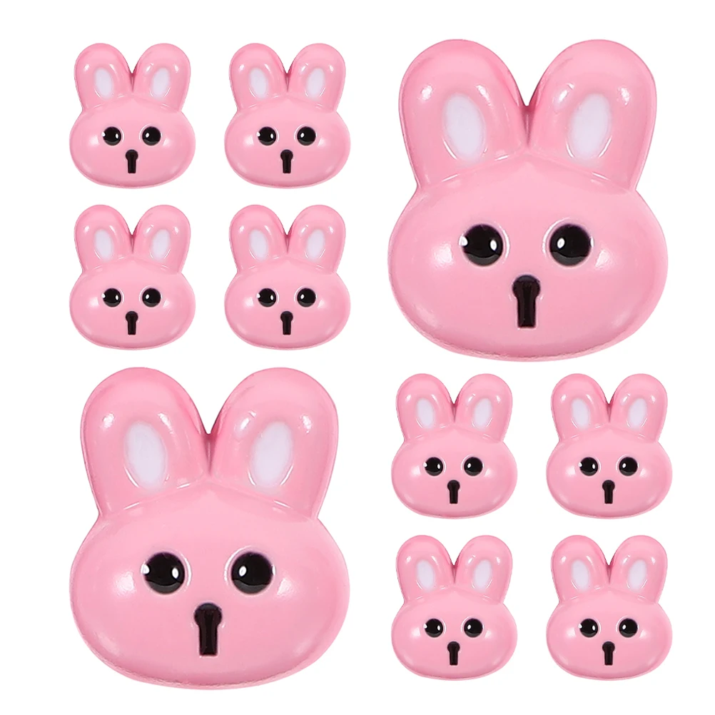 10Pcs Rabbit Buttons Cute Bunny Resin Craft Buttons for Sewing DIY Clothing Decoration Kids Shirt Coat Replacement
10Pcs Rabbit Buttons Cute Bunny Resin Craft Buttons for Sewing DIY Clothing Decoration Kids Shirt Coat Replacement