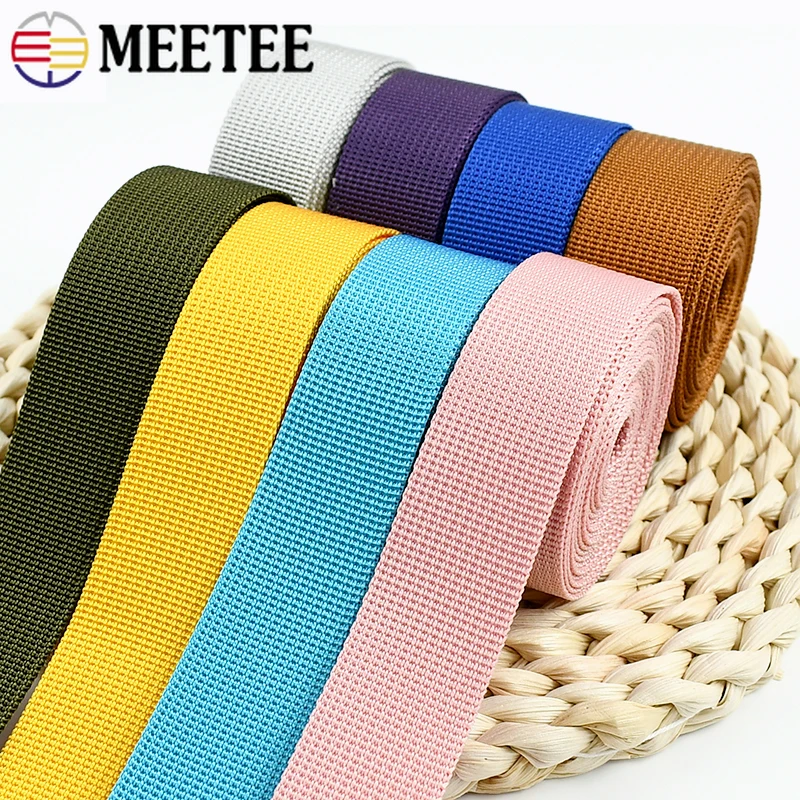 5Meters 20-50mm Nylon Webbing Strap Garment Belt Bias Binding Band Decorative Ribbon for Sewing Shoulder Bag Straps Accessories
5Meters 20-50mm Nylon Webbing Strap Garment Belt Bias Binding Band Decorative Ribbon for Sewing Shoulder Bag Straps Accessories