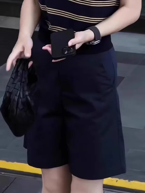 Женские летние повседневные брюки с высокой талией и широкими штанинами, легкие, тонкие, в корейском стиле, для офиса и повседневной носки
Женские летние повседневные брюки с высокой талией и широкими штанинами, легкие, тонкие, в корейском стиле, для офиса и повседневной носки