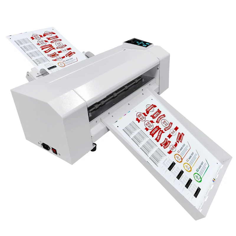 A3 Automatic Self Adhesive Paper Continuous cutting label die cutter machine Cutting width: 320mm Factory direct sales
A3 Automatic Self Adhesive Paper Continuous cutting label die cutter machine Cutting width: 320mm Factory direct sales