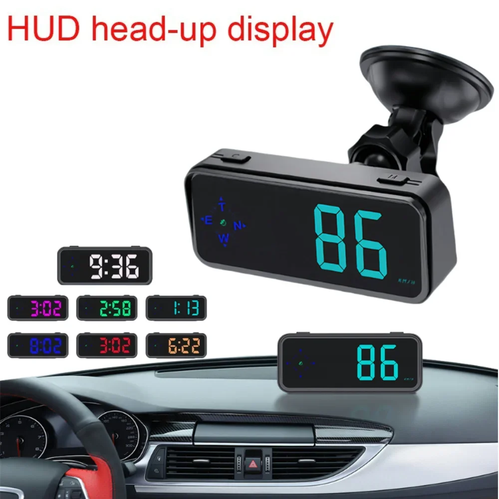 HUD GPS GPS цифровой спидометр с компасом автомобильный проекционный дисплей лобовое стекло большой шрифт проектор дисплей универсальный цифровой автомобильный HUD
HUD GPS GPS цифровой спидометр с компасом автомобильный проекционный дисплей лобовое стекло большой шрифт проектор дисплей универсальный цифровой автомобильный HUD