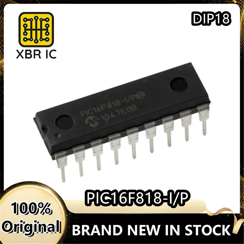 (5/20 pieces) PIC16F818-I/P DIP-18 8-bit microcontroller single chip microcomputer new original authentic spot fast delivery
(5/20 pieces) PIC16F818-I/P DIP-18 8-bit microcontroller single chip microcomputer new original authentic spot fast delivery