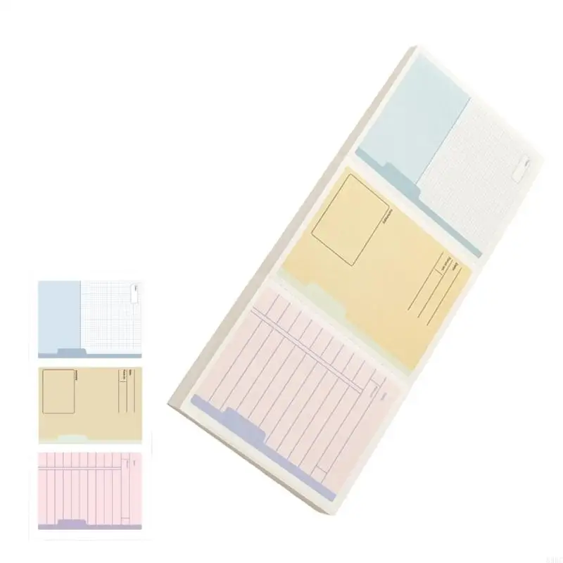 Multipurpose Lined Notepads Note Strong Adhesive Colorful Note Pad for Office Home Organization Easy Tear Design 896C
Multipurpose Lined Notepads Note Strong Adhesive Colorful Note Pad for Office Home Organization Easy Tear Design 896C