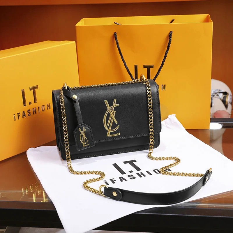 Fashion Ladies Shoulder Bag Ladies Crossbody Bag Girls Armpit Bag Metal Decoration Genuine Leather
Fashion Ladies Shoulder Bag Ladies Crossbody Bag Girls Armpit Bag Metal Decoration Genuine Leather