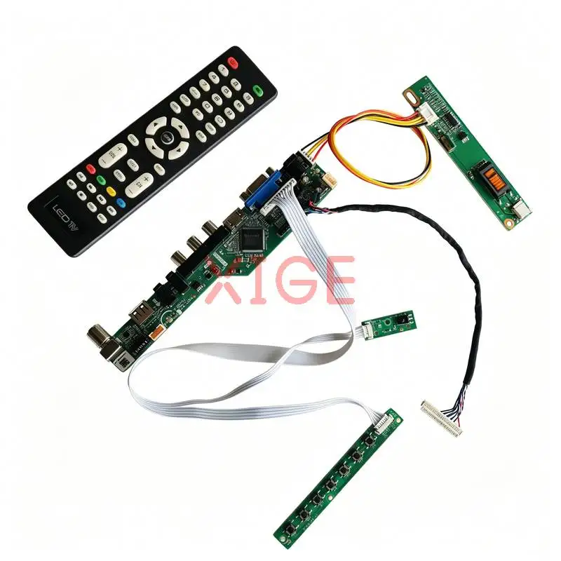 Screen Drive Controller Board Fit QD15XL09 QD15XL01 QD15XL04 QD15XL06 1CCFL 30Pin LVDS 1024x768 1024*768 USB+AV+VGA+HDMI Kit DIY
Screen Drive Controller Board Fit QD15XL09 QD15XL01 QD15XL04 QD15XL06 1CCFL 30Pin LVDS 1024x768 1024*768 USB+AV+VGA+HDMI Kit DIY
