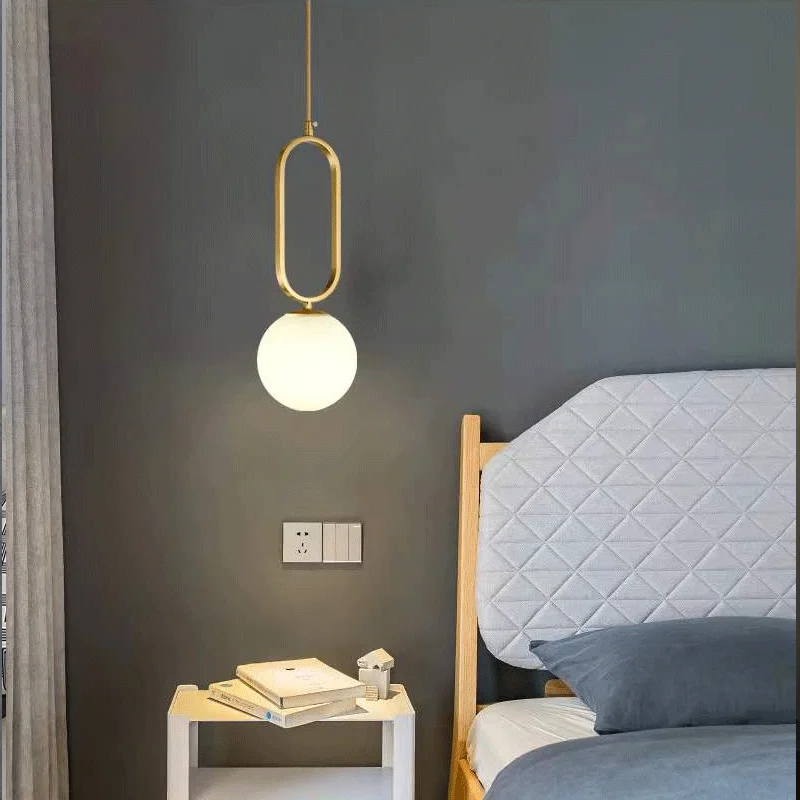 Nordic Modern Glass Ball Pendant Lights Dining Table Decor Bedroom Restaurant Chandeliers Kitchen Fixtures Hanging Lamp Lustre
Nordic Modern Glass Ball Pendant Lights Dining Table Decor Bedroom Restaurant Chandeliers Kitchen Fixtures Hanging Lamp Lustre