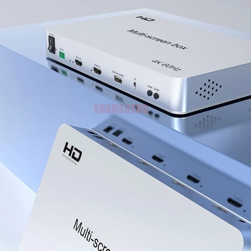Мультиэкранная коробка 4K при 60 Гц для HDMI без растяжения Контроллер видеостены 2x2 1x2 1x3 1x4 ТВ-сварщик Процессор Регулировка ободки PIP
Мультиэкранная коробка 4K при 60 Гц для HDMI без растяжения Контроллер видеостены 2x2 1x2 1x3 1x4 ТВ-сварщик Процессор Регулировка ободки PIP