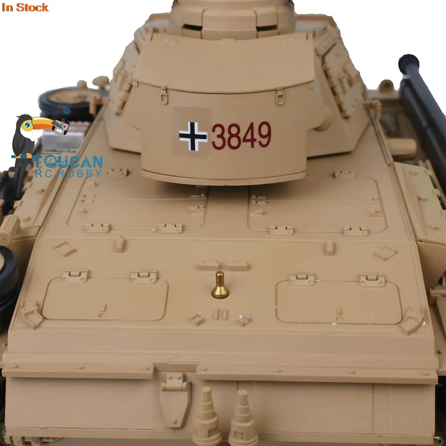 HENG LONG 1/16 7,0 Пластиковый немецкий танк Panzer III H RTR RC 3849 360 ° Вращение револьверной головки BB Стреляйте готовое к работе в автомобиле
HENG LONG 1/16 7,0 Пластиковый немецкий танк Panzer III H RTR RC 3849 360 ° Вращение револьверной головки BB Стреляйте готовое к работе в автомобиле