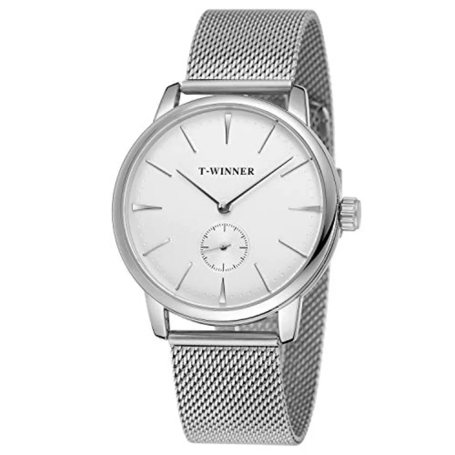 FORSINING Men's Mechanical Hand-Wind Analog Sport Style Wristwatch with Leather Strap
FORSINING Men's Mechanical Hand-Wind Analog Sport Style Wristwatch with Leather Strap