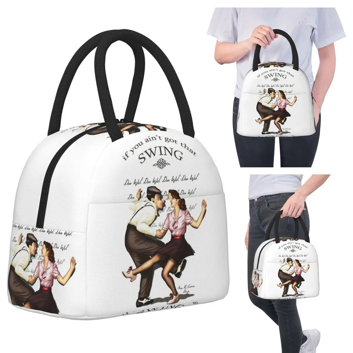 Lindy Hop Insulated Lunch Bag for Kids School Cooler Thermal Food Box Tote Portable Lunch Boxes Container
Lindy Hop Insulated Lunch Bag for Kids School Cooler Thermal Food Box Tote Portable Lunch Boxes Container