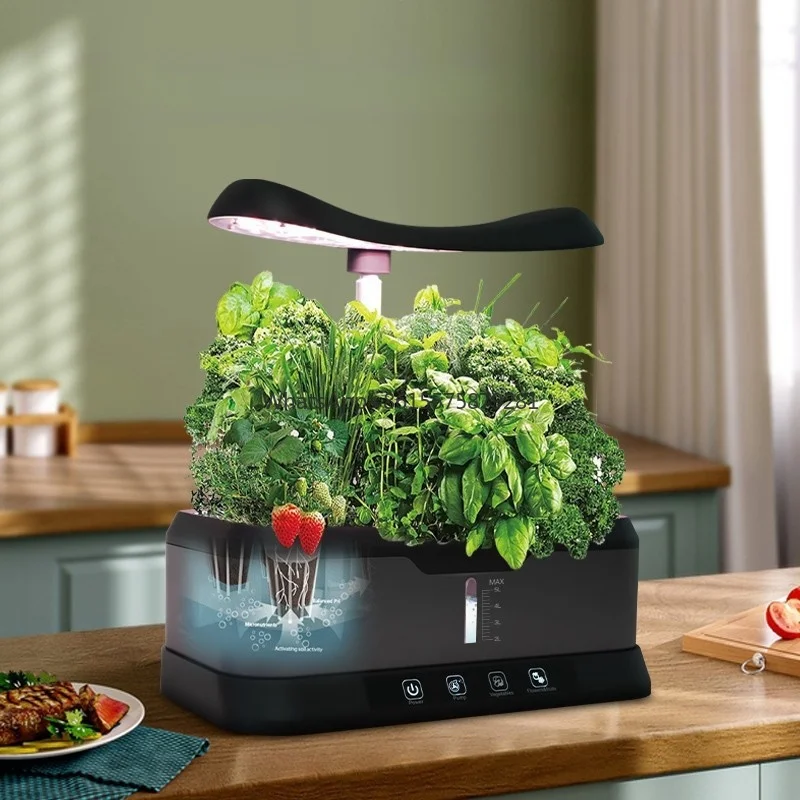 Oem Customized Smart Garden Planter Balcony Flowerpot Indoor Kitchen Smart Planter Pot
Oem Customized Smart Garden Planter Balcony Flowerpot Indoor Kitchen Smart Planter Pot