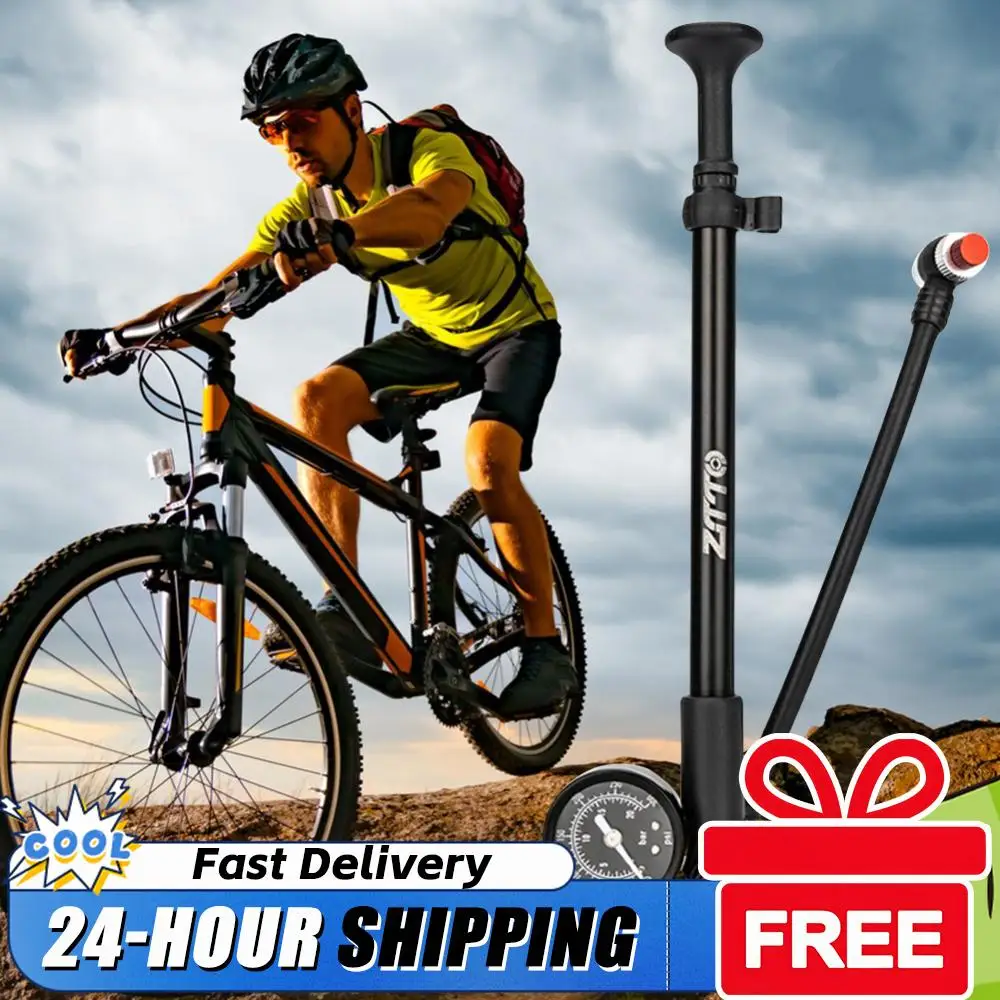 300PSI Bike Tire Air Pump Schrader Valve Portable Cycling Inflator High Pressure for Mountain Bike Front/Rear Suspension
300PSI Bike Tire Air Pump Schrader Valve Portable Cycling Inflator High Pressure for Mountain Bike Front/Rear Suspension