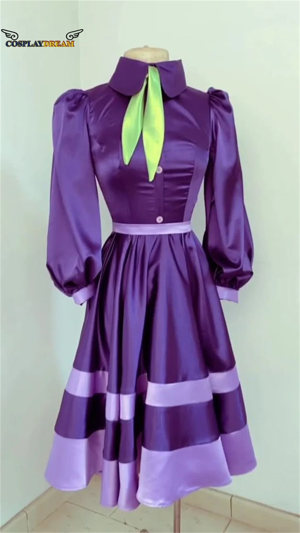 Daphne Cosplay Costume Purple Dress with Scarf Set Daphne Cosplay Elegant Purple Dress Halloween Carnival Party Uniform Set
Daphne Cosplay Costume Purple Dress with Scarf Set Daphne Cosplay Elegant Purple Dress Halloween Carnival Party Uniform Set