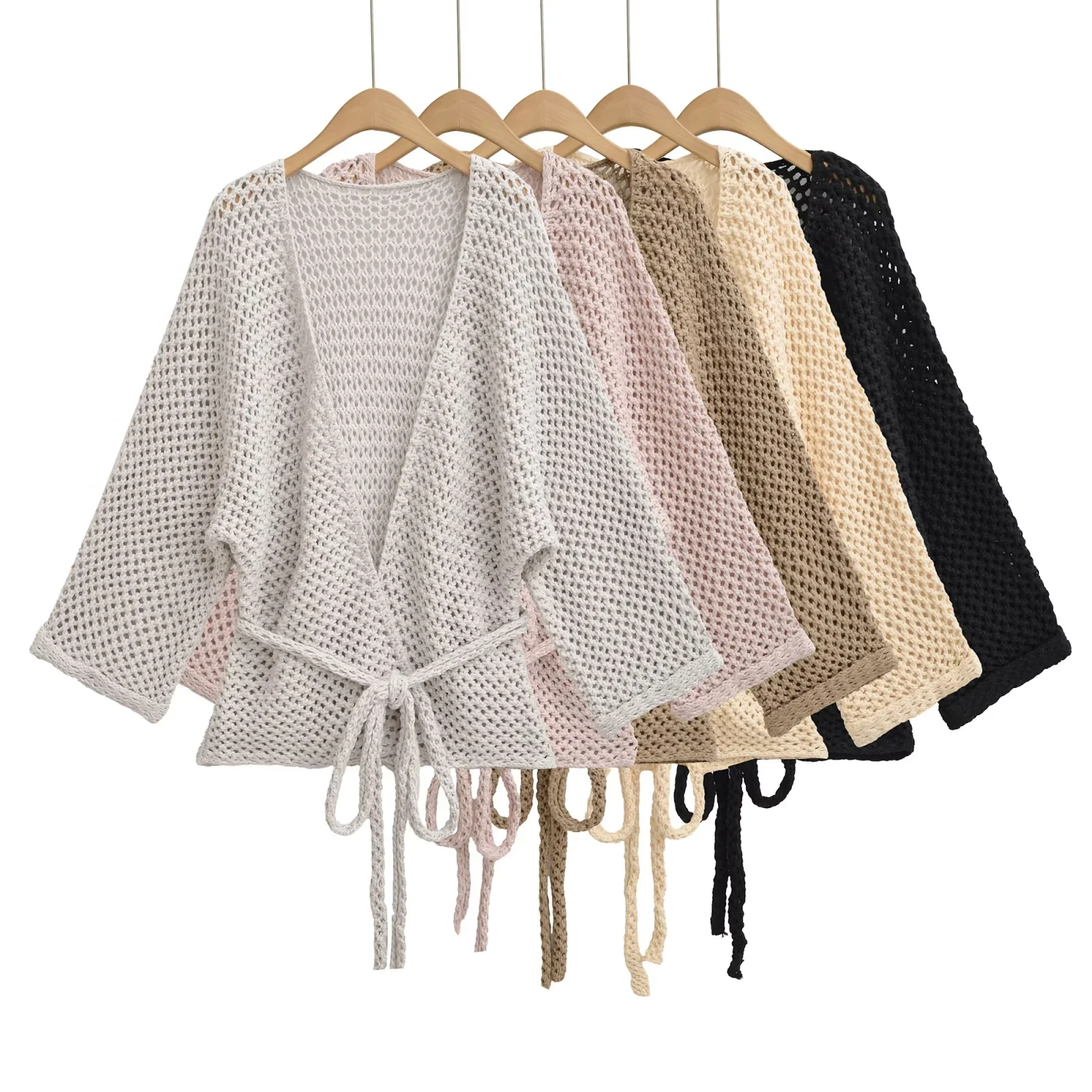 Early Autumn 2025 Spicy Lazy Style Loose Knitted Cardigan Women's Belted Short Sleeve Seven-Belted Cardigan Loose Fit
Early Autumn 2025 Spicy Lazy Style Loose Knitted Cardigan Women's Belted Short Sleeve Seven-Belted Cardigan Loose Fit