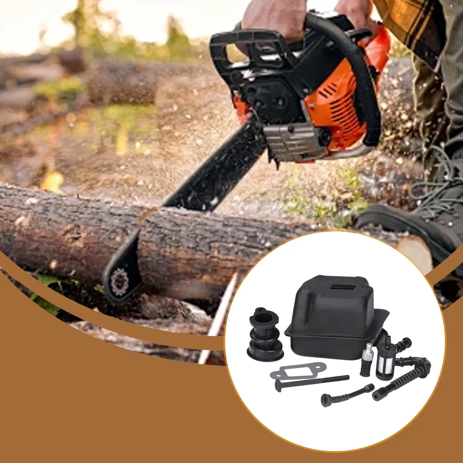 Exhaust Muffler Kit Chainsaw Parts Good Performance Black Direct Replacement 1123 140 0606 11231481201 for 023 MS210 MS230 MS250
Exhaust Muffler Kit Chainsaw Parts Good Performance Black Direct Replacement 1123 140 0606 11231481201 for 023 MS210 MS230 MS250